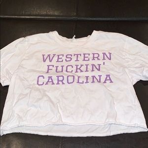 WCU Crop Top